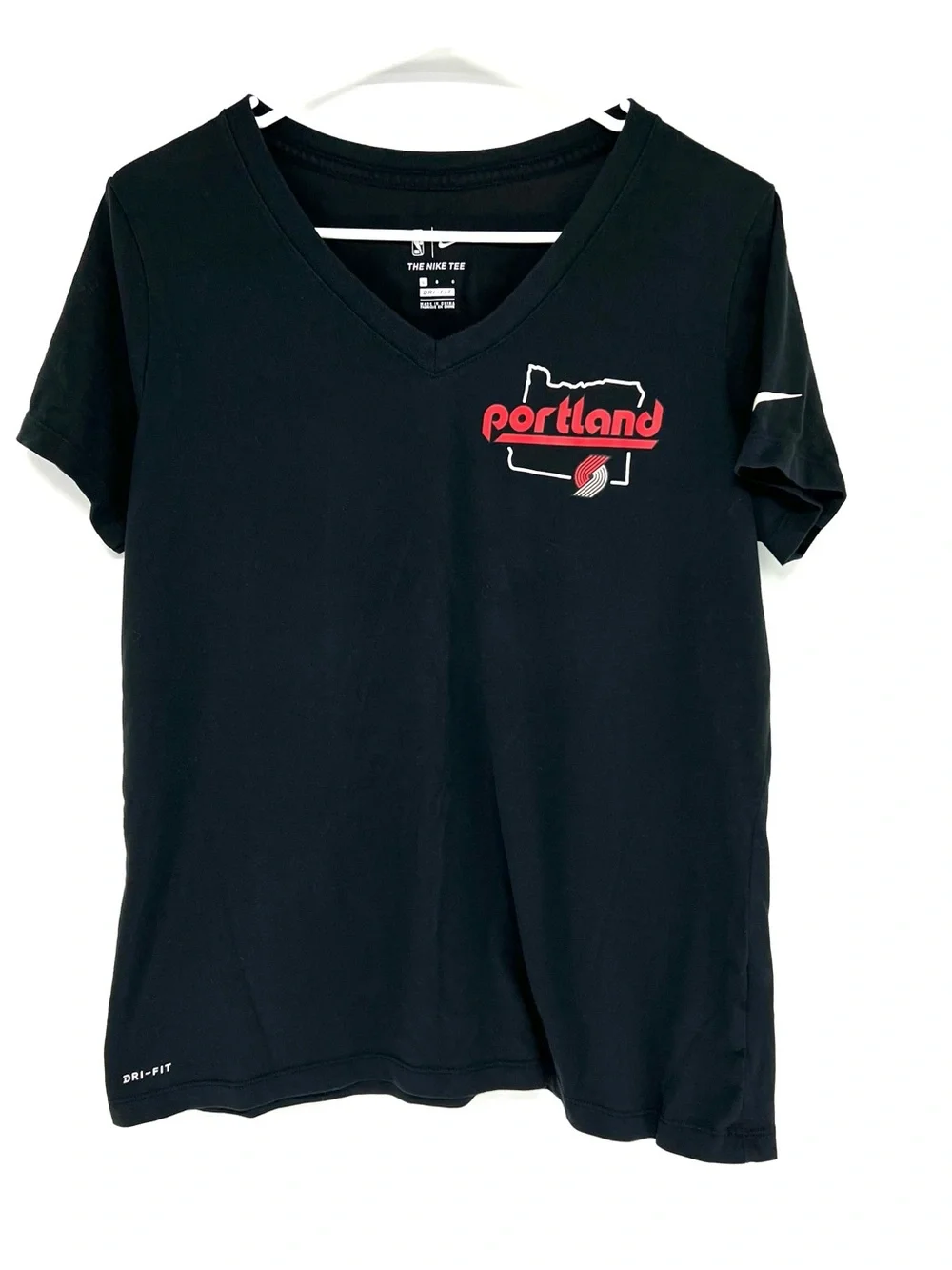 Nike Trail Blazers women’s t shirt large